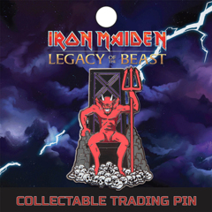 Iron Maiden Legacy of the Beast - The Beast Pin